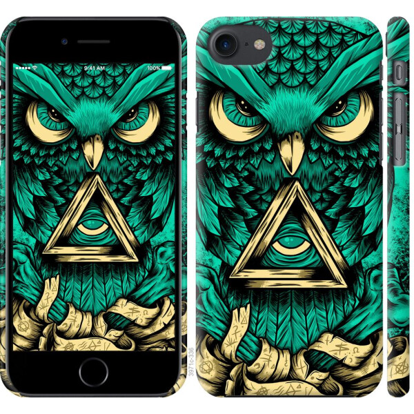 

Чехол на iPhone 8 Сова Арт-тату (04798)