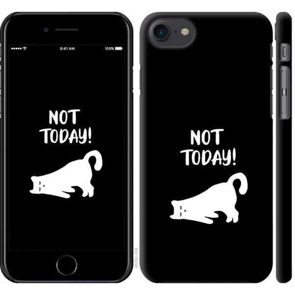 

Чехол на iPhone 8 Уставший кот (04798)