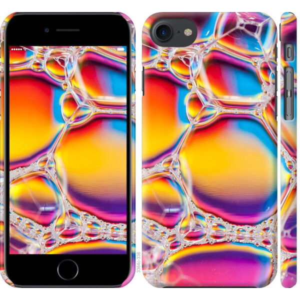

Чехол на iPhone 8 Цветные пузыри (04798)