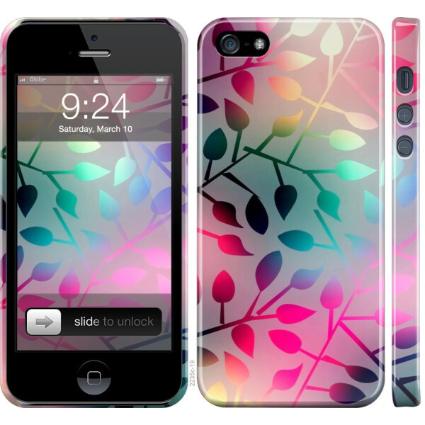 

Чехол на iPhone SE Листья (04798)