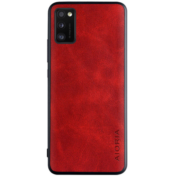 

Кожаный чехол AIORIA Vintage для Samsung Galaxy A41 Красный (is_00000038960_2)