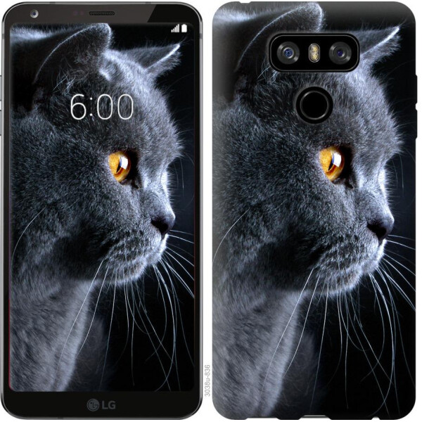

Чехол на LG G6 Красивый кот (04798)