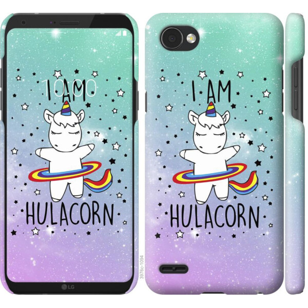 

Чехол на LG Q6 Im hulacorn (04798)
