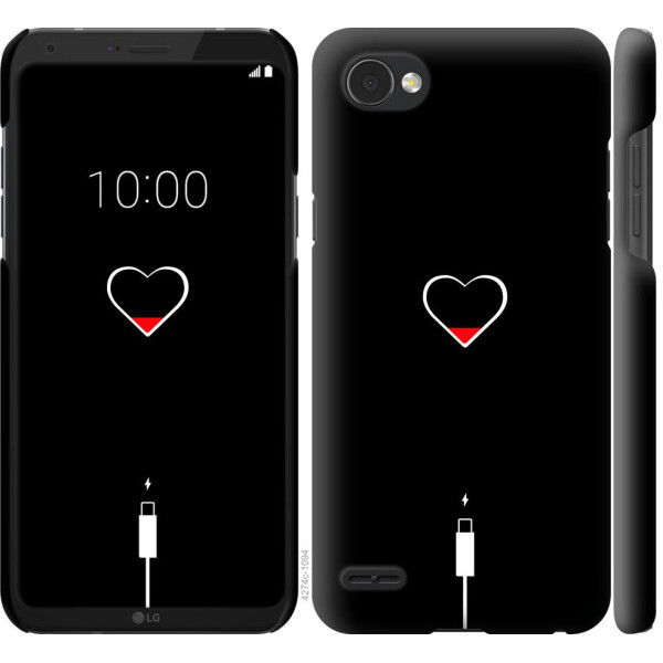 

Чехол на LG Q6 Подзарядка (04798)