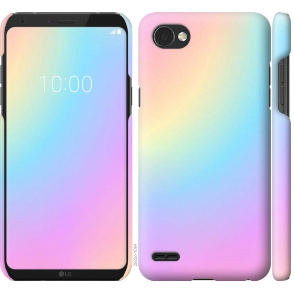 

Чехол на LG Q6 Радуга 2 (04798)