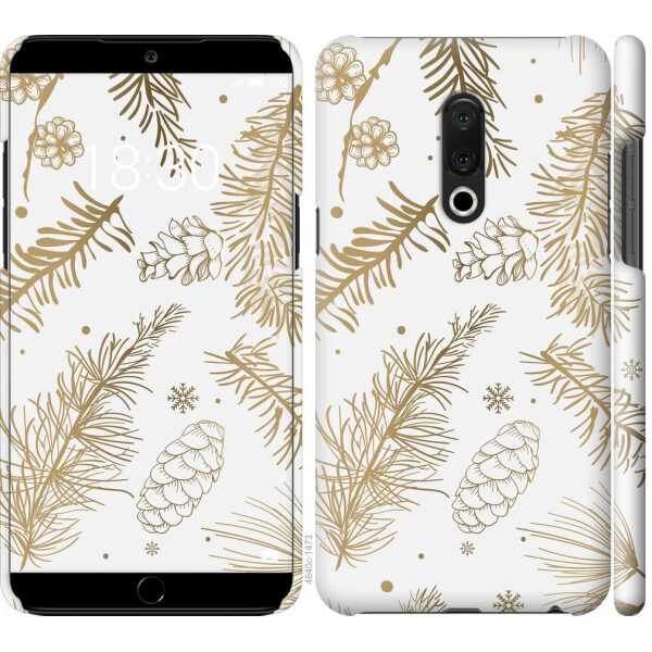 

Чехол на Meizu 15 Plus Зимний (04798)