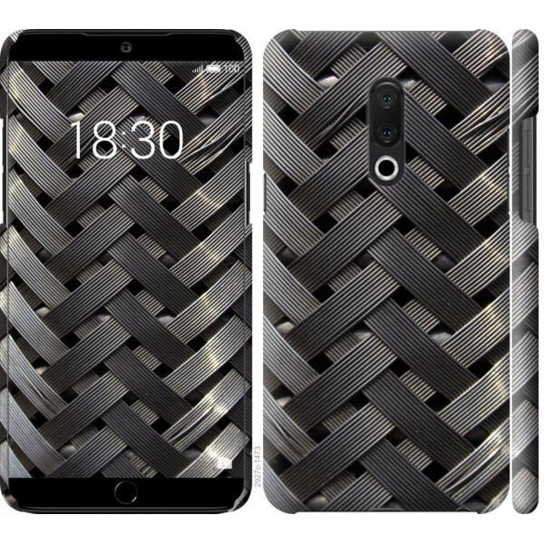 

Чехол на Meizu 15 Plus Металлические фоны (04798)