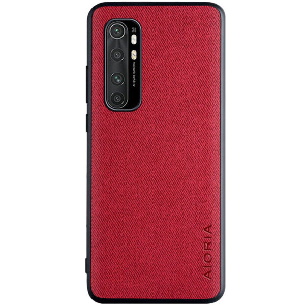 

Чехол AIORIA Textile PC+TPU для Xiaomi Mi Note 10 Lite Красный (is_00000038922_1)