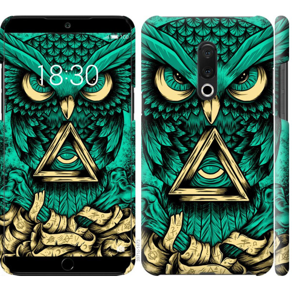 

Чехол на Meizu 15 Plus Сова Арт-тату (04798)