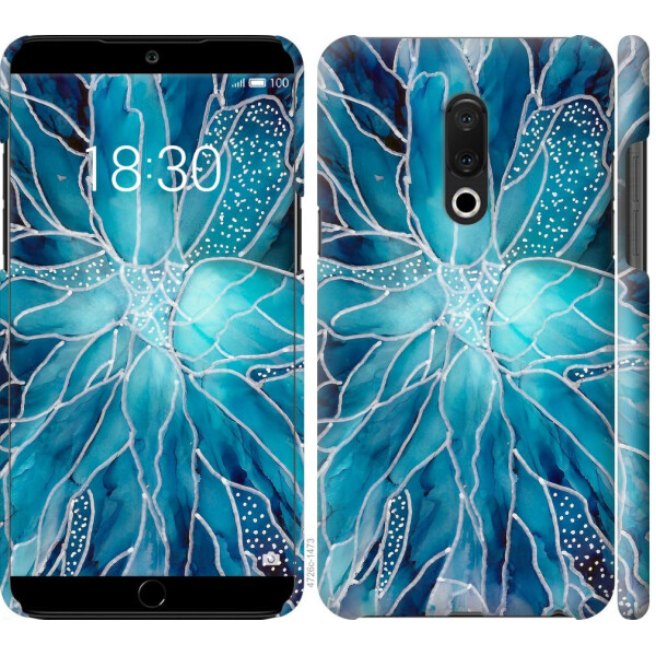 

Чехол на Meizu 15 Plus чернило (04798)