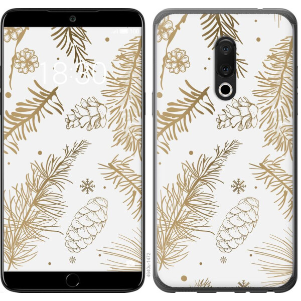 

Чехол на Meizu 15 Зимний (04798)