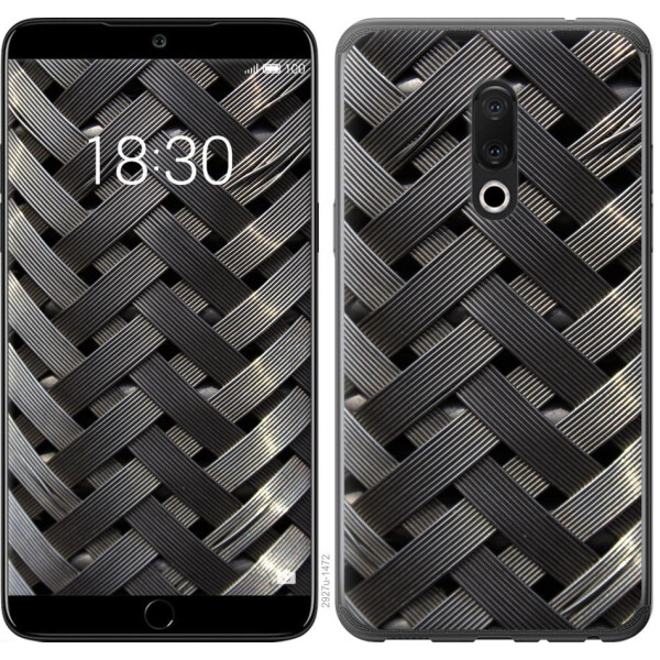 

Чехол на Meizu 15 Металлические фоны (04798)