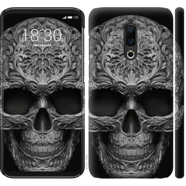 

Чехол на Meizu 16 Plus skull-ornament (04798)