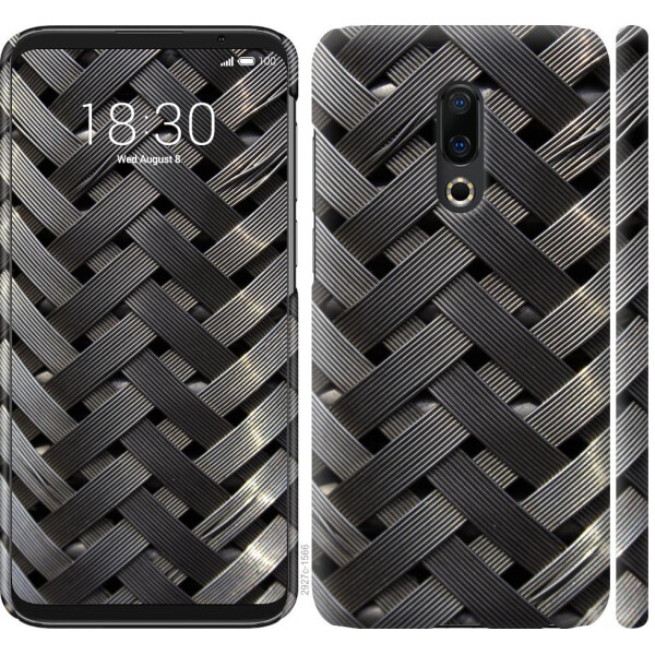 

Чехол на Meizu 16 Plus Металлические фоны (04798)