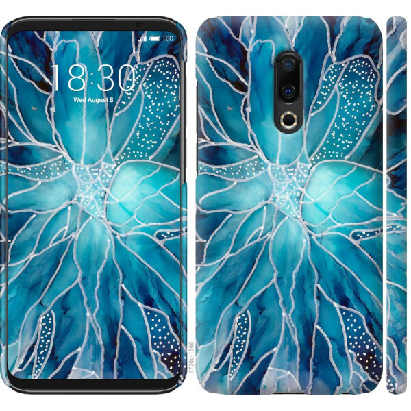 

Чехол на Meizu 16 Plus чернило (04798)