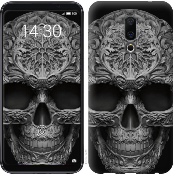

Чехол на Meizu 16 skull-ornament (04798)