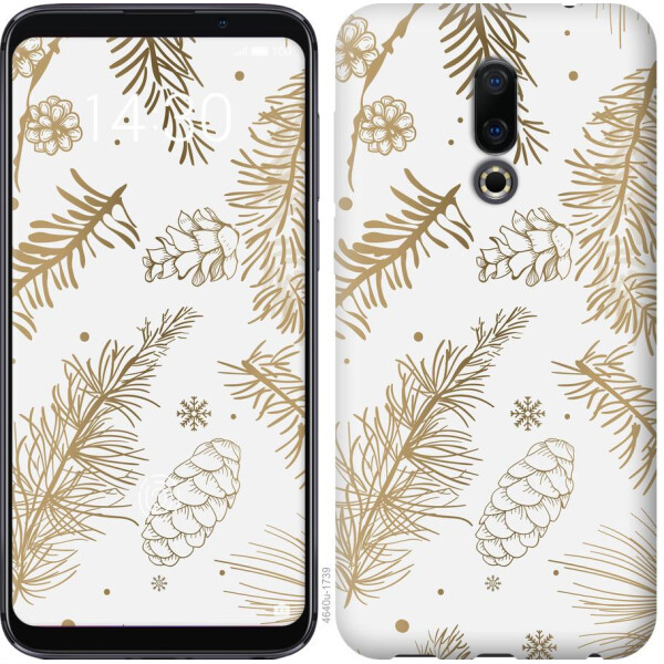 

Чехол на Meizu 16 Зимний (04798)