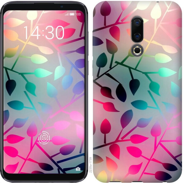 

Чехол на Meizu 16 Листья (04798)