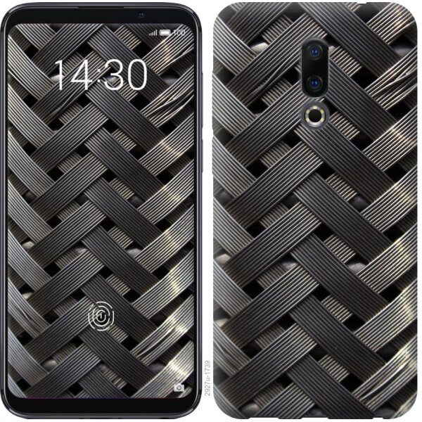 

Чехол на Meizu 16 Металлические фоны (04798)