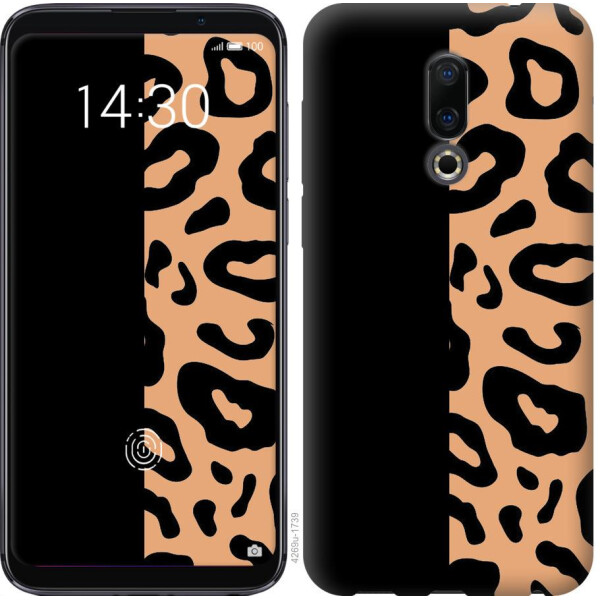 

Чехол на Meizu 16 Пятна леопарда (04798)