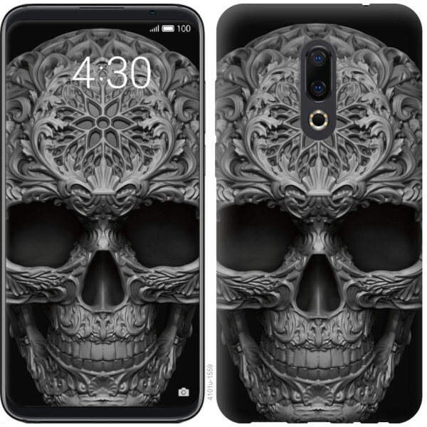 

Чехол на Meizu 16th skull-ornament (04798)