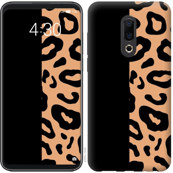 

Чехол на Meizu 16th Пятна леопарда (04798)