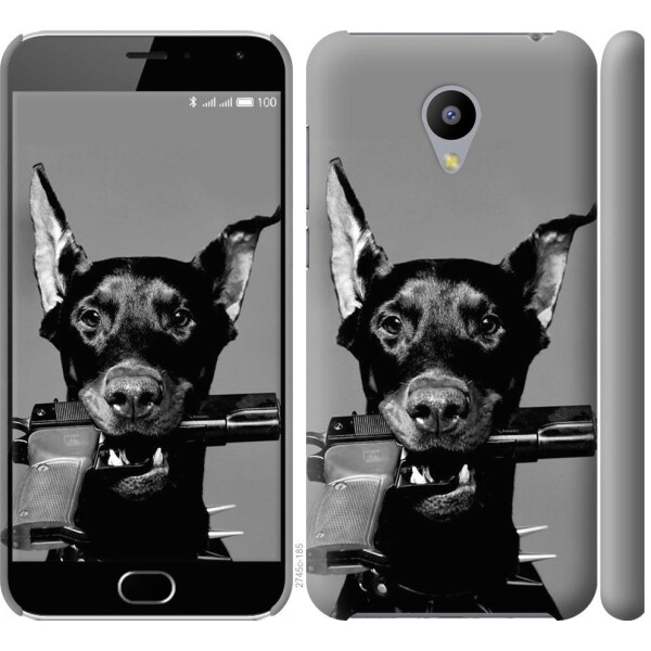 

Чехол на Meizu M2 Доберман (04798)