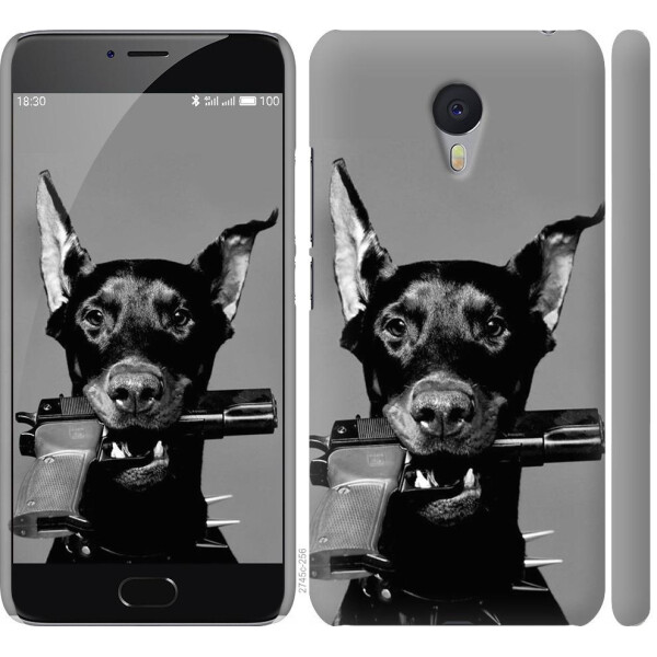 

Чехол на Meizu M3 Note Доберман (04798)
