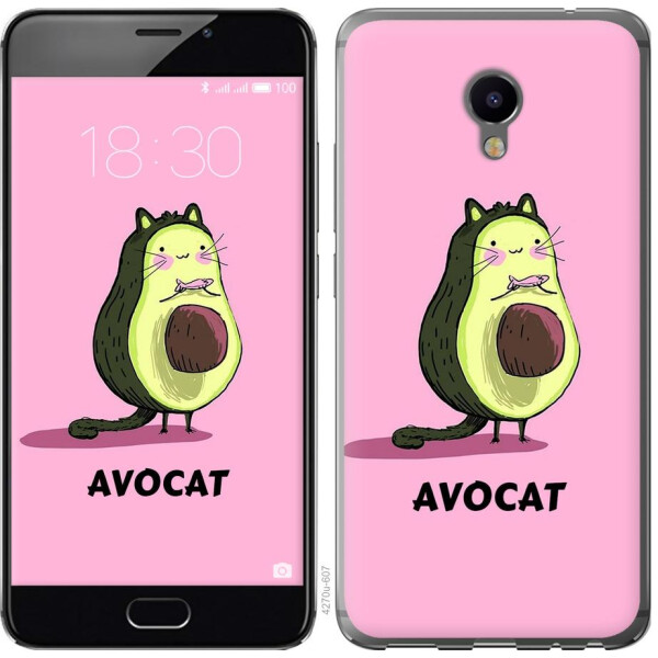 

Чехол на Meizu M3e Avocat (04798)