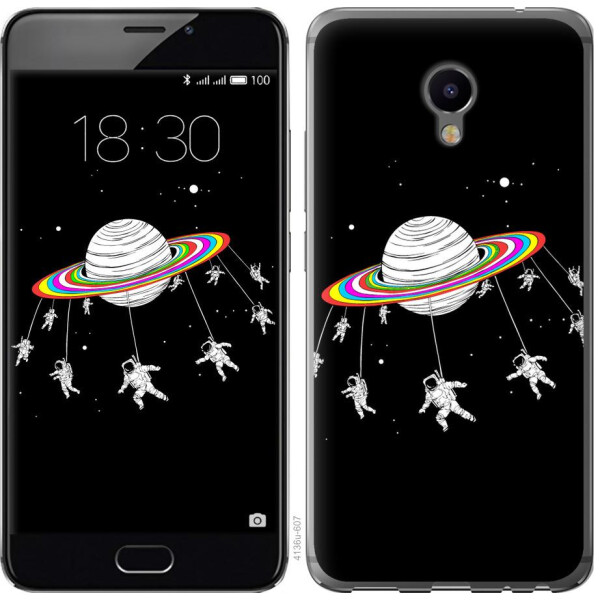 

Чехол на Meizu M3e Лунная карусель (04798)