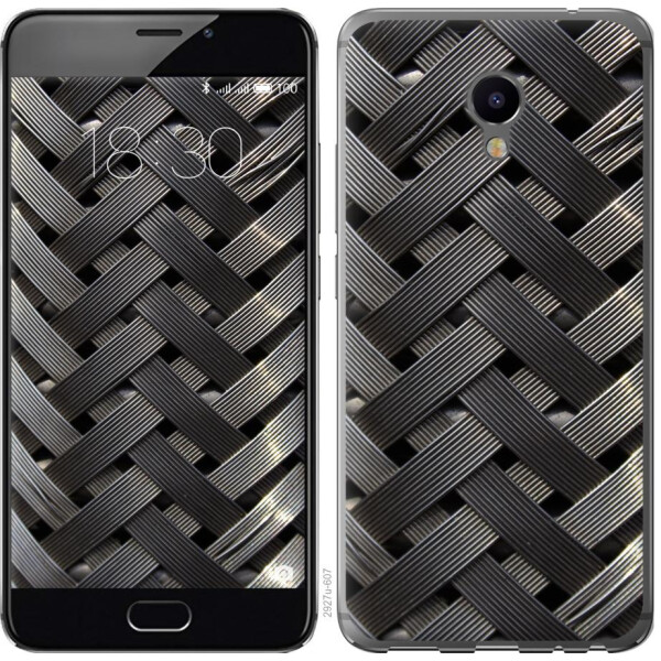 

Чехол на Meizu M3e Металлические фоны (04798)