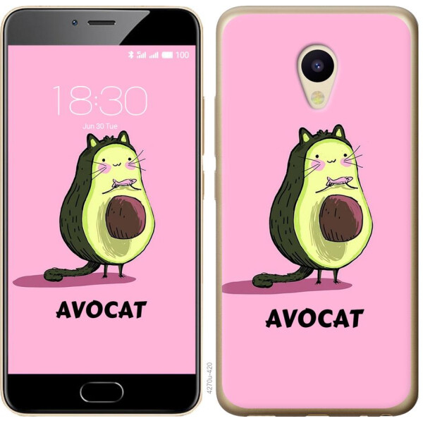 

Чехол на Meizu M5 Avocat (04798)