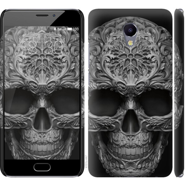 

Чехол на Meizu M5 Note skull-ornament (04798)