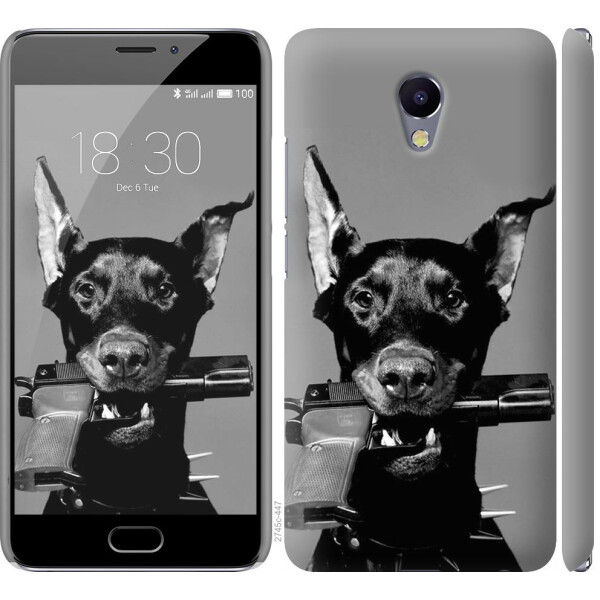 

Чехол на Meizu M5 Note Доберман (04798)