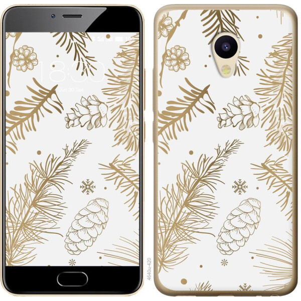 

Чехол на Meizu M5 Зимний (04798)