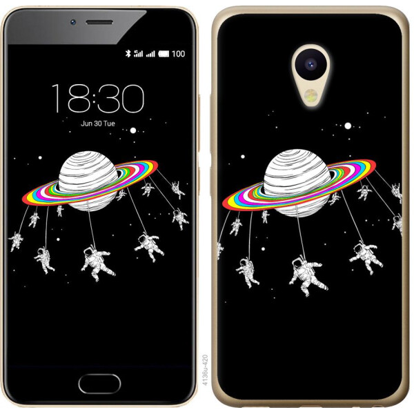 

Чехол на Meizu M5 Лунная карусель (04798)