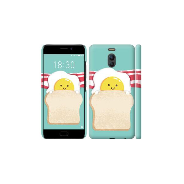 

Чехол на Meizu M6 Note Веселая глазунья (04798)