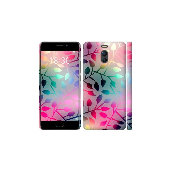 

Чехол на Meizu M6 Note Листья (04798)