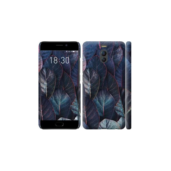 

Чехол на Meizu M6 Note Листья v3 (04798)