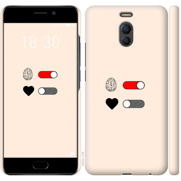 

Чехол на Meizu M6 Note Любовь и ум (04798)