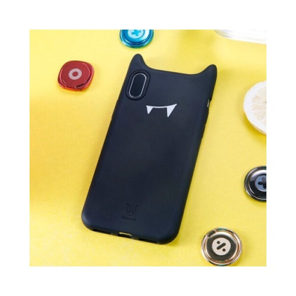 

Панель от Floveme для iPhone X/Xs (88179005713355-devilblack-xs)