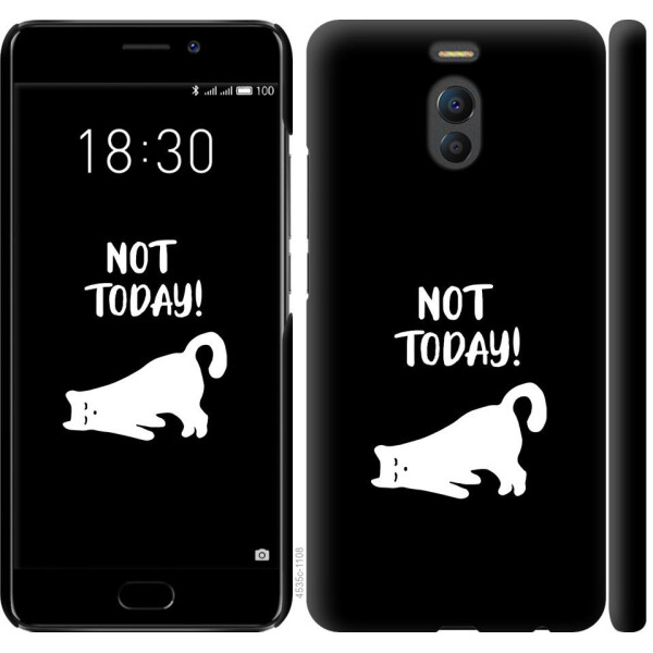 

Чехол на Meizu M6 Note Уставший кот (04798)