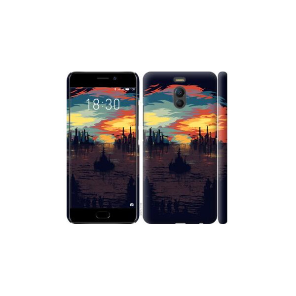 

Чехол на Meizu M6 Note Череп-абстракция (04798)