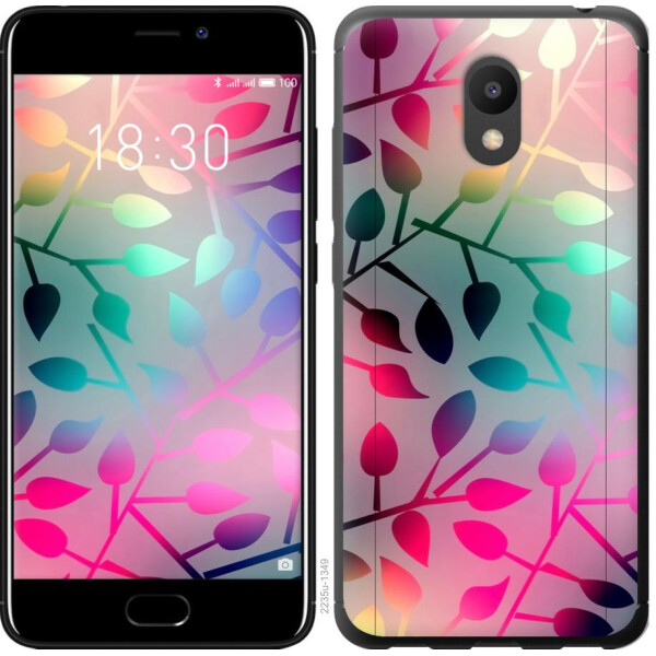

Чехол на Meizu M6 Листья (04798)