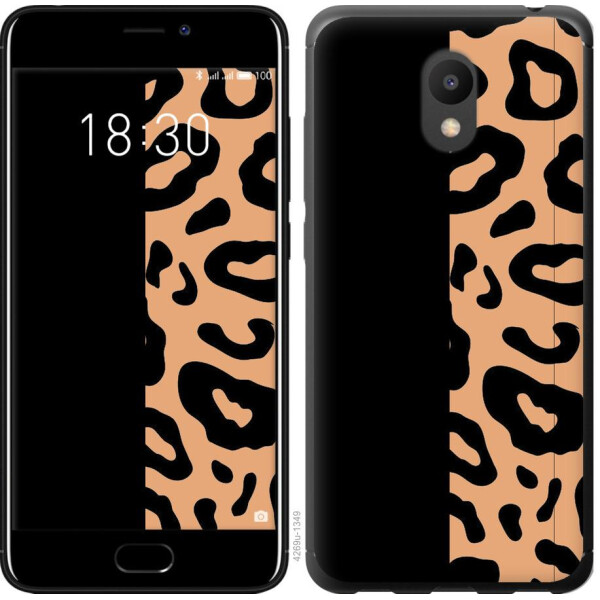 

Чехол на Meizu M6 Пятна леопарда (04798)