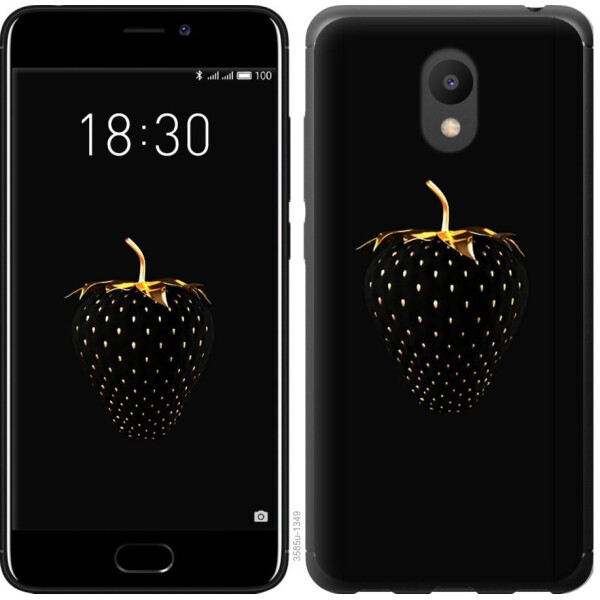 

Чехол на Meizu M6 Черная клубника (04798)