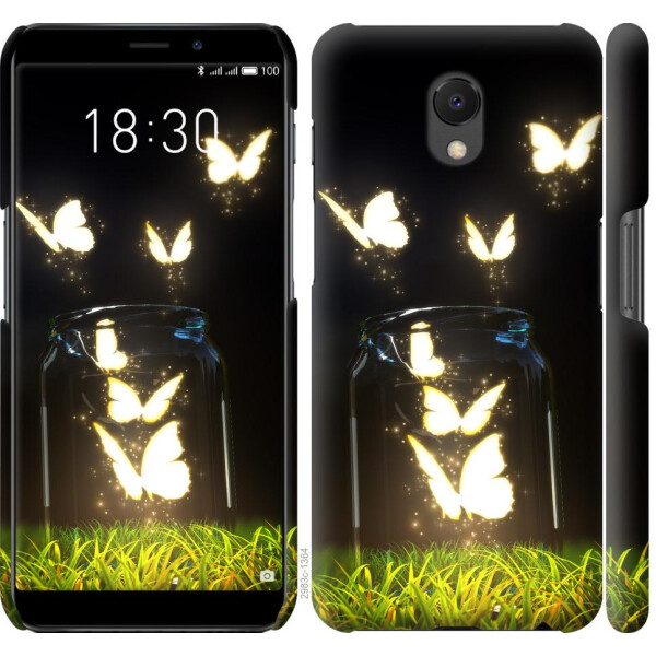 

Чехол на Meizu M6s Светящиеся бабочки (04798)