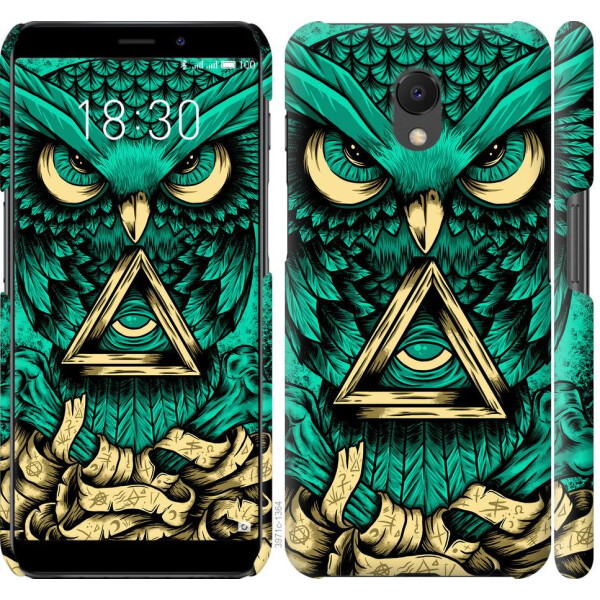 

Чехол на Meizu M6s Сова Арт-тату (04798)