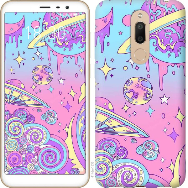 

Чехол на Meizu M6T Розовая галактика (04798)
