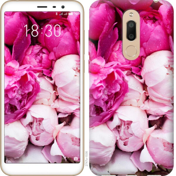 

Чехол на Meizu M6T Розовые пионы (04798)